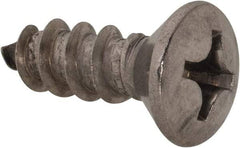 Value Collection - #14 Oval Head Phillips Sheet Metal Screw - Stainless Steel, 3/4" OAL, Grade 18-8 - Apex Tool & Supply