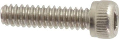 Value Collection - #4-40 UNC Hex Socket Drive, Socket Cap Screw - Grade 18-8 Stainless Steel, Uncoated, Fully Threaded, 7/16" Length Under Head - Apex Tool & Supply