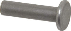 RivetKing - 3/16" Body Diam, Countersunk Uncoated Steel Solid Rivet - 3/4" Length Under Head, 90° Countersunk Head Angle - Apex Tool & Supply