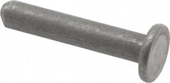 RivetKing - 3/16" Body Diam, Countersunk Uncoated Steel Solid Rivet - 1" Length Under Head, 90° Countersunk Head Angle - Apex Tool & Supply