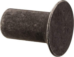 RivetKing - 3/16" Body Diam, Countersunk Steel Solid Rivet - 3/8" Length Under Head, 90° Countersunk Head Angle - Apex Tool & Supply