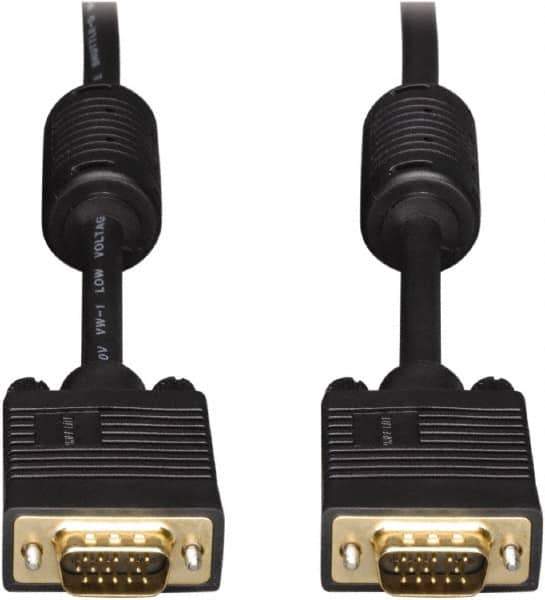 Tripp-Lite - 25' Long, HD15/HD15 Computer Cable - Black, Male x Male - Apex Tool & Supply