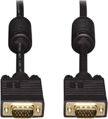 Tripp-Lite - 25' Long, HD15/HD15 Computer Cable - Black, Male x Male - Apex Tool & Supply