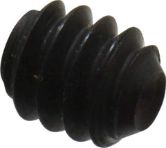 Holo-Krome - #4-40 UNC, 1/8" OAL, Cup Point Set Screw - Grade 8 Alloy Steel, 0.05" Key - Apex Tool & Supply