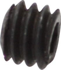 Holo-Krome - #8-32 UNC, 1/8" OAL, Cup Point Set Screw - Grade 8 Alloy Steel, 5/64" Key - Apex Tool & Supply
