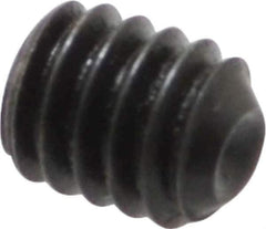 Holo-Krome - #8-32 UNC, 3/16" OAL, Cup Point Set Screw - Grade 8 Alloy Steel, 5/64" Key - Apex Tool & Supply