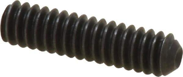 Holo-Krome - #10-24 UNC, 3/4" OAL, Cup Point Set Screw - Grade 8 Alloy Steel, 3/32" Key - Apex Tool & Supply