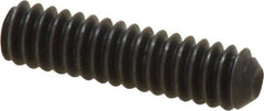 Holo-Krome - #10-24 UNC, 3/4" OAL, Cup Point Set Screw - Grade 8 Alloy Steel, 3/32" Key - Apex Tool & Supply