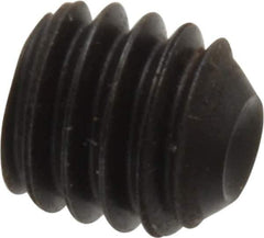 Holo-Krome - 5/16-18 UNC, 5/16" OAL, Cup Point Set Screw - Grade 8 Alloy Steel, 5/32" Key - Apex Tool & Supply