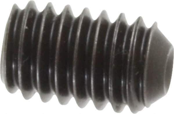 Holo-Krome - 5/16-18 UNC, 1/2" OAL, Cup Point Set Screw - Grade 8 Alloy Steel, 5/32" Key - Apex Tool & Supply