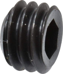 Holo-Krome - 3/8-16 UNC, 1/4" OAL, Cup Point Set Screw - Grade 8 Alloy Steel, 3/16" Key - Apex Tool & Supply