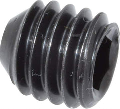 Holo-Krome - 3/8-16 UNC, 3/8" OAL, Cup Point Set Screw - Grade 8 Alloy Steel, 3/16" Key - Apex Tool & Supply