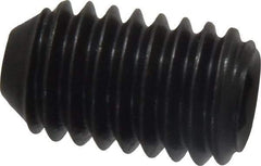 Holo-Krome - 3/8-16 UNC, 5/8" OAL, Cup Point Set Screw - Grade 8 Alloy Steel, 3/16" Key - Apex Tool & Supply