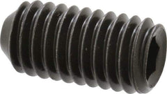 Holo-Krome - 3/8-16 UNC, 3/4" OAL, Cup Point Set Screw - Grade 8 Alloy Steel, 3/16" Key - Apex Tool & Supply