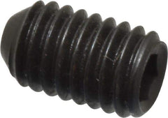 Holo-Krome - #10-32 UNF, 5/16" OAL, Cup Point Set Screw - Grade 8 Alloy Steel, 3/32" Key - Apex Tool & Supply