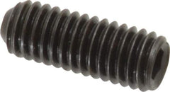 Holo-Krome - #10-32 UNF, 1/2" OAL, Cup Point Set Screw - Grade 8 Alloy Steel, 3/32" Key - Apex Tool & Supply