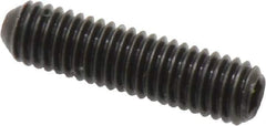 Holo-Krome - #10-32 UNF, 3/4" OAL, Cup Point Set Screw - Grade 8 Alloy Steel, 3/32" Key - Apex Tool & Supply