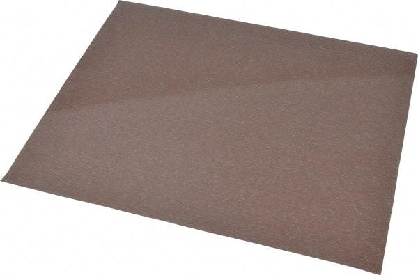 Norton - 1,200 Grit, Aluminum Oxide Sanding Sheet - 11" Long x 9" Wide, Super Fine Grade, B Weighted Paper Backing - Apex Tool & Supply