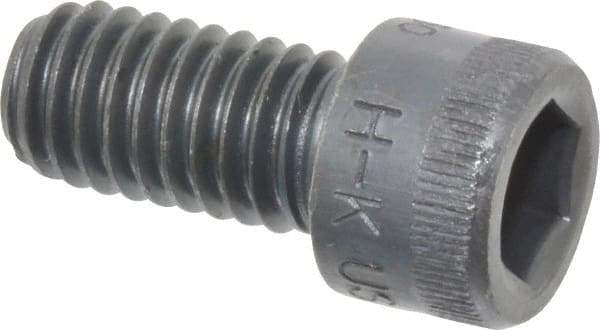 Holo-Krome - 3/8-16 UNC Hex Socket Drive, Socket Cap Screw - Alloy Steel, Black Oxide Finish, Fully Threaded, 3/4" Length Under Head - Apex Tool & Supply