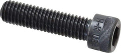Holo-Krome - 1/2-13 UNC Hex Socket Drive, Socket Cap Screw - Alloy Steel, Black Oxide Finish, Fully Threaded, 2" Length Under Head - Apex Tool & Supply