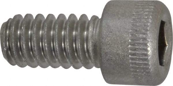 Holo-Krome - 5/16-18 UNC Hex Socket Drive, Socket Cap Screw - Grade 18-8 Stainless Steel, Passivated Finish, Fully Threaded, 1/2" Length Under Head - Apex Tool & Supply