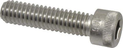 Holo-Krome - 5/16-18 UNC Hex Socket Drive, Socket Cap Screw - Grade 18-8 Stainless Steel, Passivated Finish, Fully Threaded, 1-1/4" Length Under Head - Apex Tool & Supply