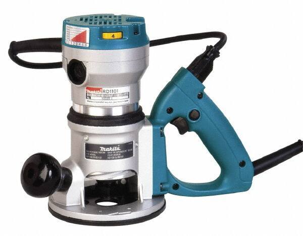 Makita - Electric Routers Collet Size (Inch): 1/4; 1/2 Router Type: D-Handle - Apex Tool & Supply