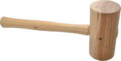 Garland - 1-3/4 Lb Head Wooden Mallet - 14" Long Wood Handle - Apex Tool & Supply