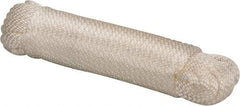 Value Collection - 50' Max Length Nylon Braided Cord - 1/4" Diam, 1,250 Lb Capacity - Apex Tool & Supply