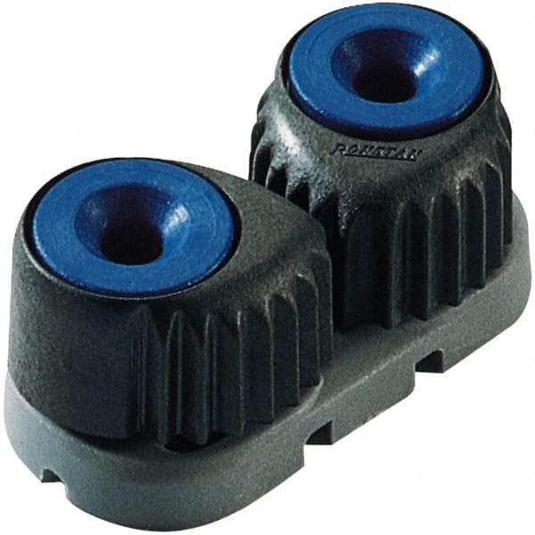 Ronstan - 264 Lbs. Load Limit Small C Cleat - For Use with Cleating & Releasing Lines on 3/32 Inch to 5/16 Inch Diameter Rope - Apex Tool & Supply