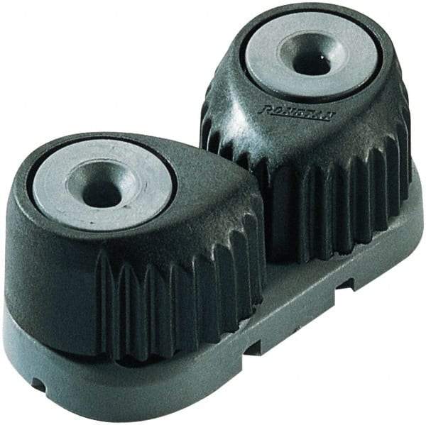 Ronstan - 396 Lbs. Load Limit Medium C Cleat - For Use with Cleating & Releasing Lines on 1/8 Inch to 1/2 Inch Diameter Rope - Apex Tool & Supply