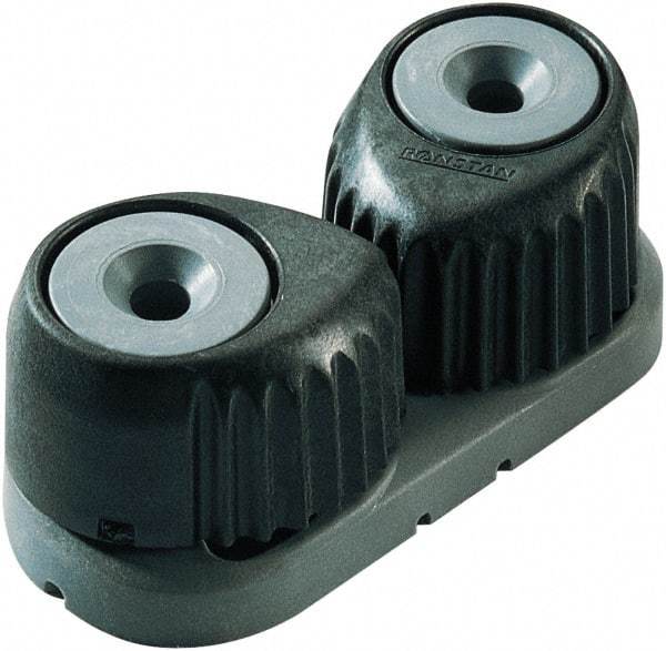 Ronstan - 506 Lbs. Load Limit Large C Cleat - For Use with Cleating & Releasing Lines on 1/2 Inch to 5/8 Inch Diameter Rope - Apex Tool & Supply