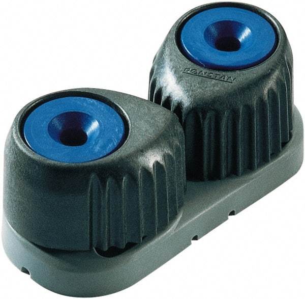 Ronstan - 506 Lbs. Load Limit Large C Cleat - For Use with Cleating & Releasing Lines on 1/2 Inch to 5/8 Inch Diameter Rope - Apex Tool & Supply