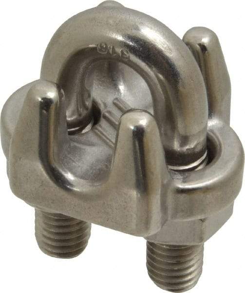 Ronstan - 3/8" Wire Rope U-Bolt Grip - 316 Stainless Steel - Apex Tool & Supply