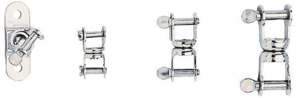 Ronstan - 385 Lbs. Load Limit Plain Bearing Swivel - 5/32 Inch Diameter Slot Pin - Apex Tool & Supply