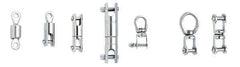 Ronstan - 2,310 Lbs. Load Limit Ball Bearing Swivel - 5/16 Inch Diameter Slot Pin - Apex Tool & Supply
