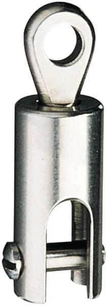 Ronstan - 1,670 Lbs. Load Limit Ball Bearing Swivel - 1/4 Inch Diameter Pin Fork/Eye - Apex Tool & Supply