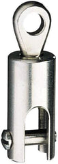 Ronstan - 1,670 Lbs. Load Limit Ball Bearing Swivel - 1/4 Inch Diameter Pin Fork/Eye - Apex Tool & Supply