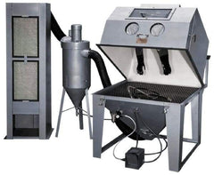 Trinco - 53" Wide x 71" High x 77" Deep Blaster with Collector - Working Dimensions 48" Wide x 31" High x 48" Deep - Apex Tool & Supply