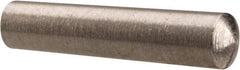 Value Collection - Size 4/0, 0.0986" Small End Diam, 0.109" Large End Diam, Passivated Stainless Steel Taper Pin - Grade 303, 18-8, 1/2" OAL, 1/2 Pin Length - Apex Tool & Supply