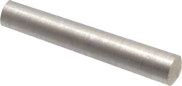 Value Collection - Size 3/0, 0.1094" Small End Diam, 0.125" Large End Diam, Passivated Stainless Steel Taper Pin - Grade 303, 18-8, 3/4" OAL, 3/4 Pin Length - Apex Tool & Supply