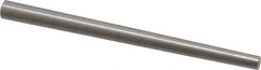 Value Collection - Size 3, 0.1566" Small End Diam, 0.219" Large End Diam, Passivated Stainless Steel Taper Pin - Grade 303, 18-8, 3" OAL, 3 Pin Length - Apex Tool & Supply