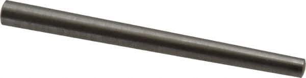 Value Collection - Size 4, 0.1876" Small End Diam, 0.25" Large End Diam, Passivated Stainless Steel Taper Pin - Grade 303, 18-8, 3" OAL, 3 Pin Length - Apex Tool & Supply