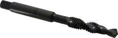 DORMER - 5/16-18 UNC, 94mm OAL, 0.2598" Drill Diam x 16mm Drill Length, Combination Drill & Tap - 2 Flutes, 21mm Thread Length, High Speed Steel, Oxide Finish, 2B - Apex Tool & Supply