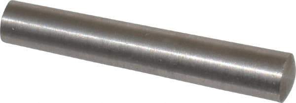 Value Collection - Size 6, 0.2994" Small End Diam, 0.341" Large End Diam, Passivated Stainless Steel Taper Pin - Grade 303, 18-8, 2" OAL, 2 Pin Length - Apex Tool & Supply