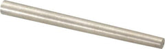 Value Collection - Size 6, 0.2578" Small End Diam, 0.341" Large End Diam, Passivated Stainless Steel Taper Pin - Grade 303, 18-8, 4" OAL, 4 Pin Length - Apex Tool & Supply