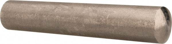 Value Collection - Size 8, 0.44" Small End Diam, 0.492" Large End Diam, Passivated Stainless Steel Taper Pin - Grade 303, 18-8, 2-1/2" OAL, 2-1/2 Pin Length - Apex Tool & Supply
