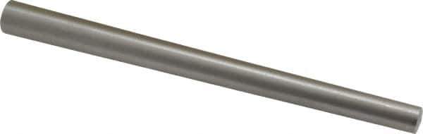 Value Collection - Size 8, 0.3672" Small End Diam, 0.492" Large End Diam, Passivated Stainless Steel Taper Pin - Grade 303, 18-8, 6" OAL, 6 Pin Length - Apex Tool & Supply