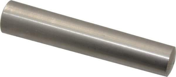 Value Collection - Size 9, 0.5286" Small End Diam, 0.591" Large End Diam, Passivated Stainless Steel Taper Pin - Grade 303, 18-8, 3" OAL, 3 Pin Length - Apex Tool & Supply