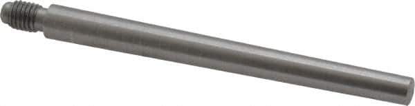 Value Collection - Size 5, 0.287" Large End Diam, Uncoated Steel 1/4-28 Threaded Taper Pin - Grade C-12L14, 3 Pin Length - Apex Tool & Supply